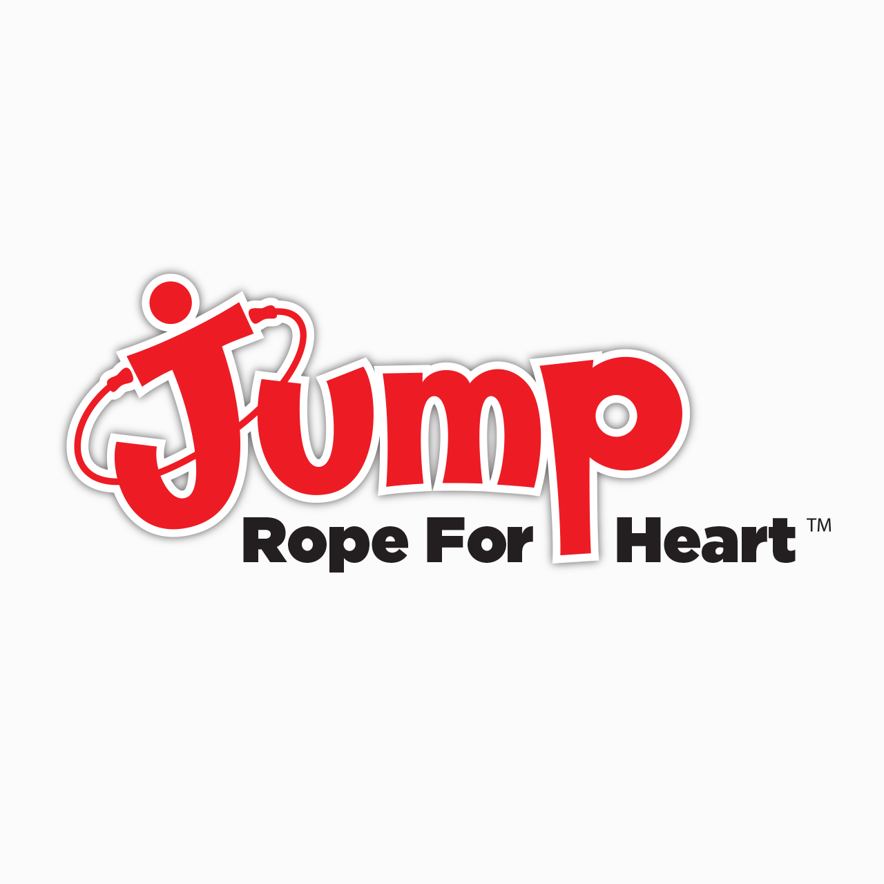 American Heart Association's Jump Rope for Heart logo design