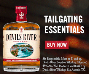 Animated GIF ad for Devils River Whiskey