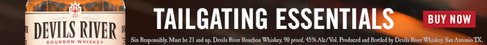 Animated GIF ad for Devils River Whiskey