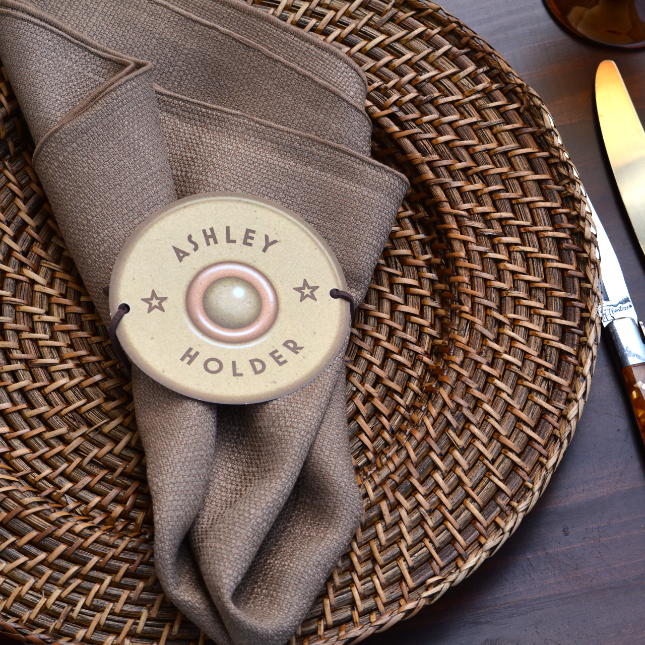 Image of a table place setting